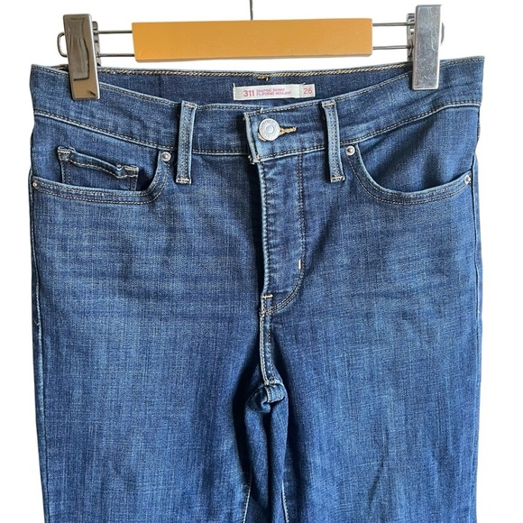 Levi’s 311 Shaping Skinny Size 26 Women's Blue Jeans - Picture 3 of 11